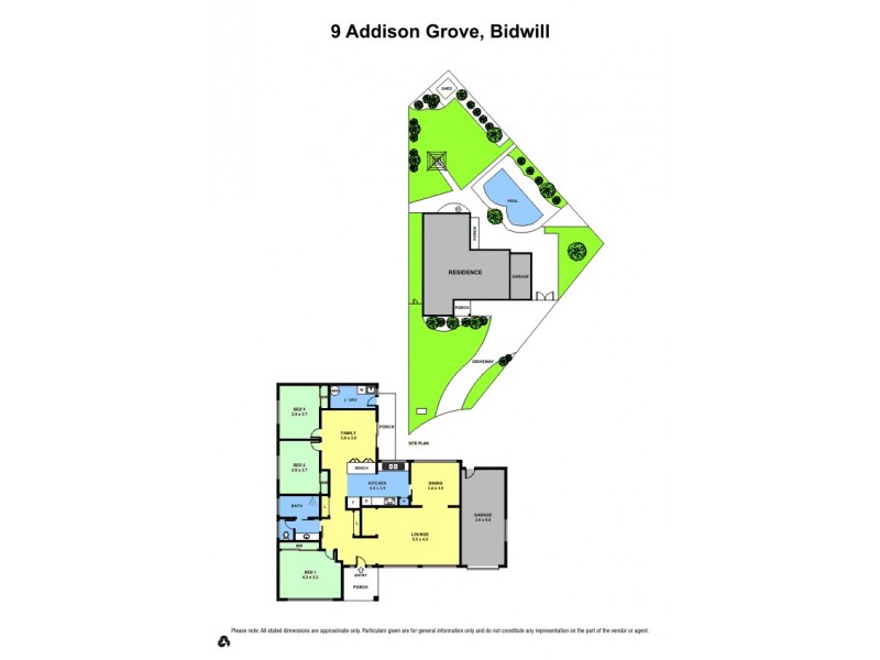 9 Addison Grove, Bidwill NSW 2770 Floorplan