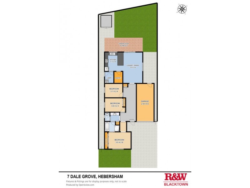 7 Dale Grove, Hebersham NSW 2770 Floorplan