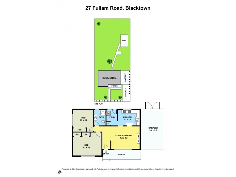 27 Fullam Road, Blacktown NSW 2148 Floorplan