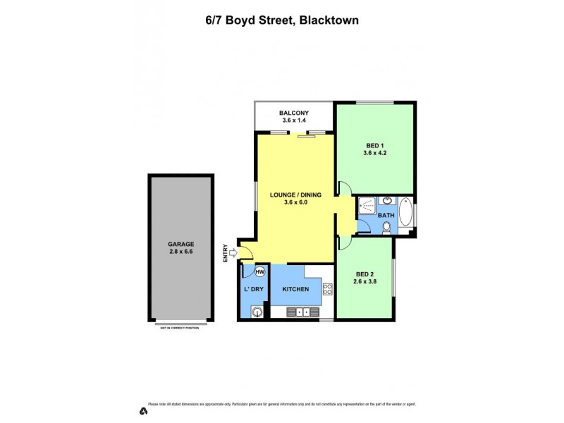 6/7 Boyd Street, Blacktown NSW 2148 Floorplan