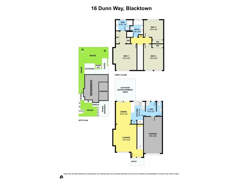 16 Dunn Way, Blacktown NSW 2148 Floorplan