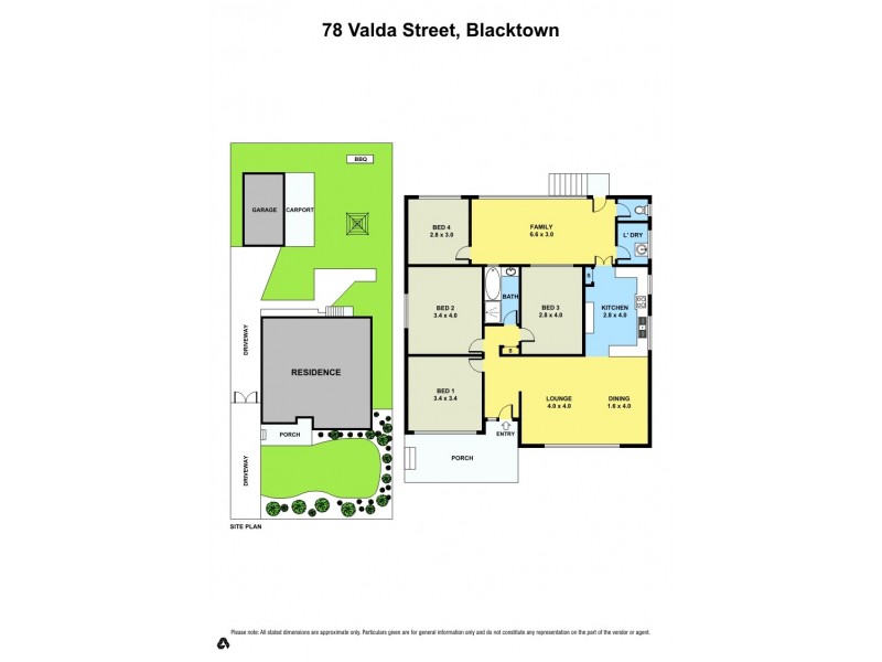 78 Valda Street, Blacktown NSW 2148 Floorplan