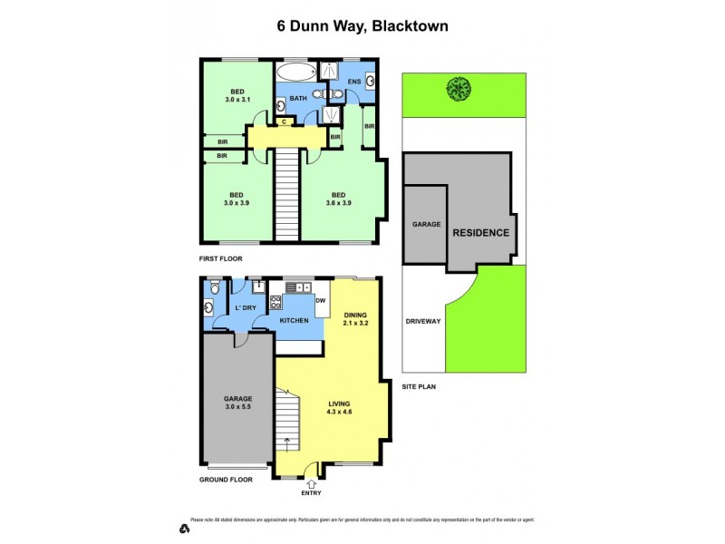 6 Dunn Way, Blacktown NSW 2148 Floorplan