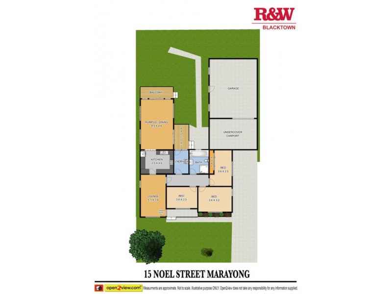 15 Noel Street, Marayong NSW 2148 Floorplan