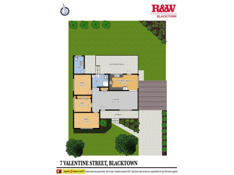 7 Valentine Street, Blacktown NSW 2148 Floorplan