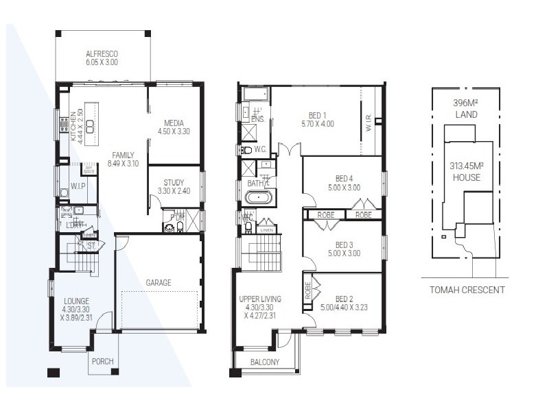 Lot 4 Tomah Crescent, The Ponds NSW 2769 Floorplan