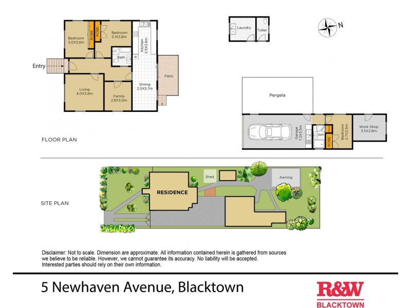 5 Newhaven Avenue, Blacktown NSW 2148 Floorplan