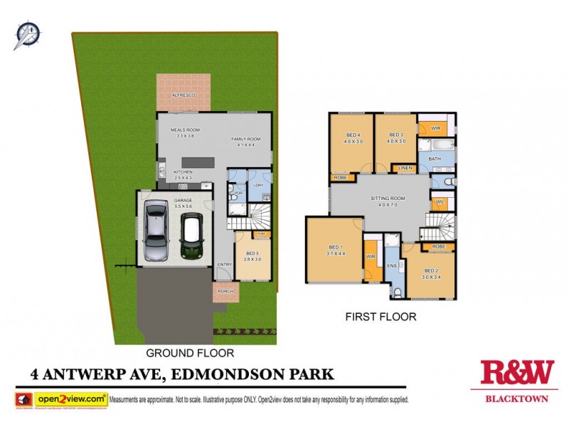 4 Antwerp Avenue, Edmondson Park NSW 2174 Floorplan