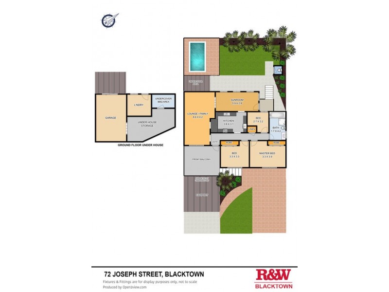 72 Joseph Street, Blacktown NSW 2148 Floorplan