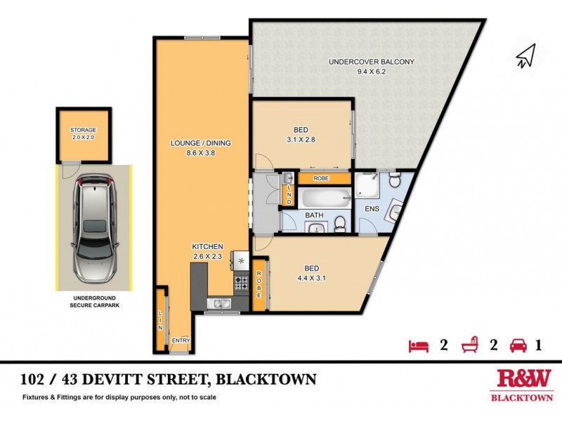 102/43 Devitt Street, Blacktown NSW 2148 Floorplan