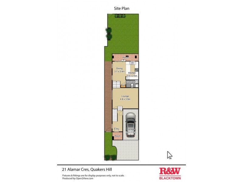 7/21 Alamar Crescent, Quakers Hill NSW 2763 Floorplan