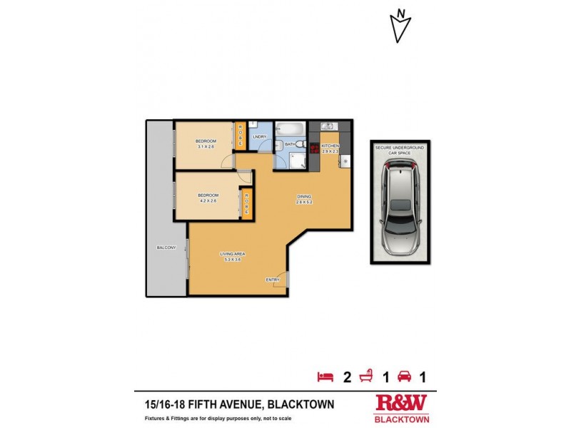 15/16-18 Fifth Avenue, Blacktown NSW 2148 Floorplan