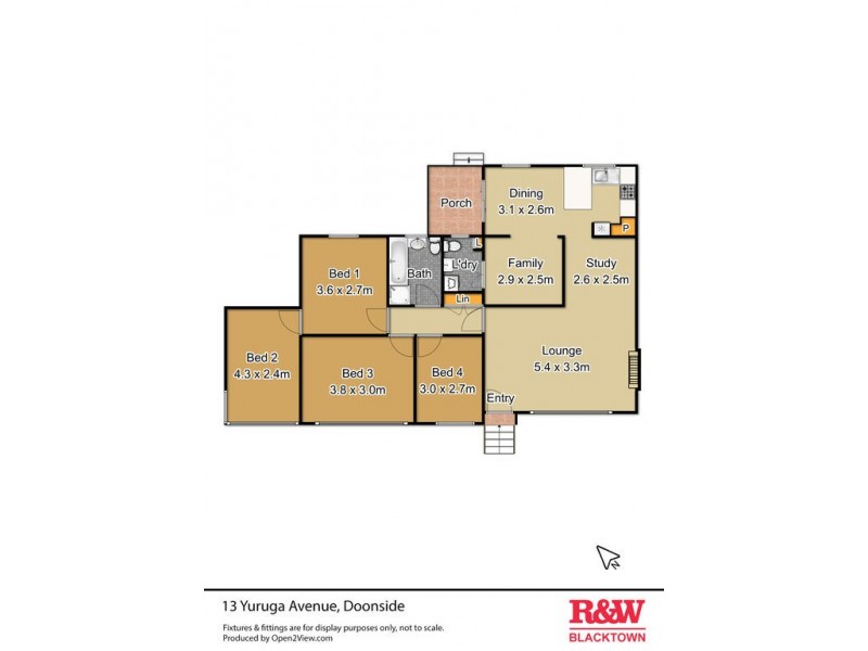 13 Yuruga Avenue, Doonside NSW 2767 Floorplan