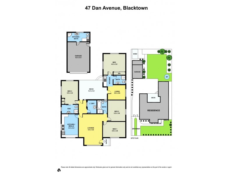 47 Dan Avenue, Blacktown NSW 2148 Floorplan