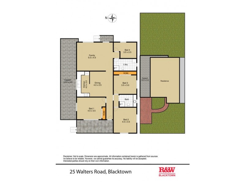 25 Walters Road, Blacktown NSW 2148 Floorplan