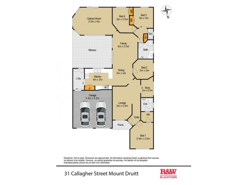31 Callagher Street, Mount Druitt NSW 2770 Floorplan
