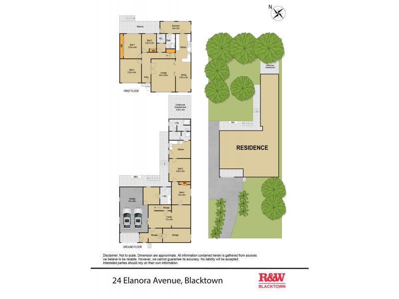 24 Elanora Avenue, Blacktown NSW 2148 Floorplan