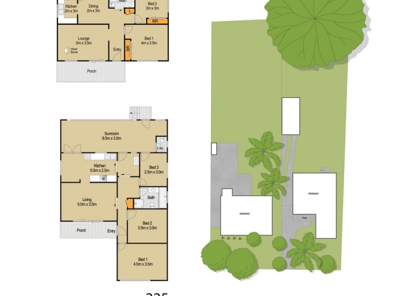 225 and 227 Bungarribee Road, Blacktown NSW 2148 Floorplan