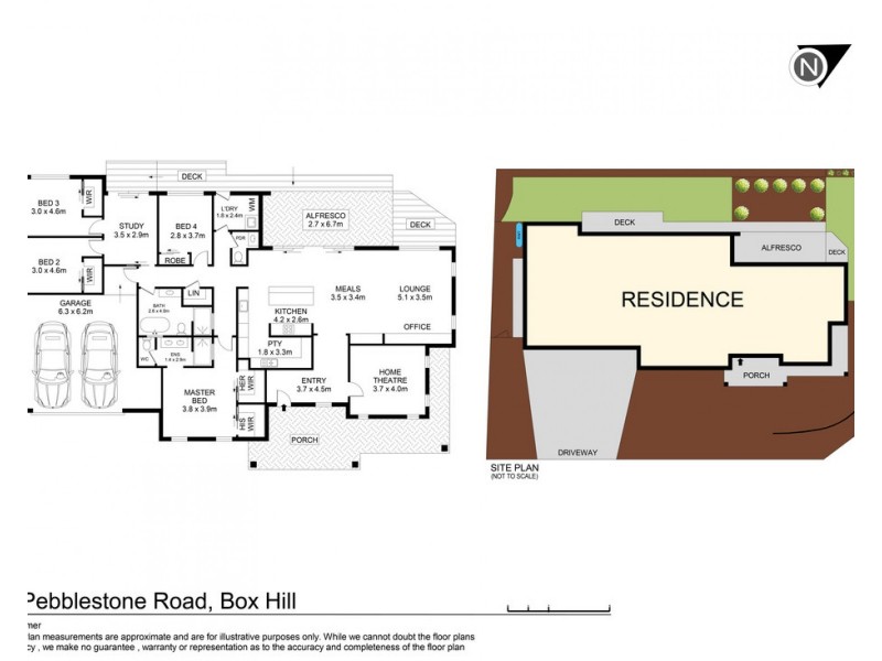 4 Pebblestone Road, Box Hill NSW 2765 Floorplan