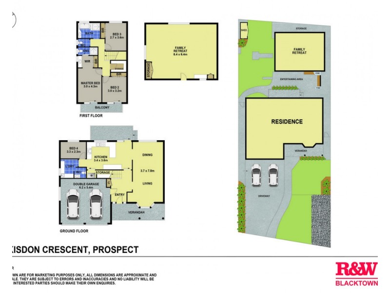 29 Kisdon Crescent, Prospect NSW 2148 Floorplan