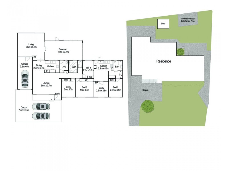 48 Kipling Drive, Colyton NSW 2760 Floorplan