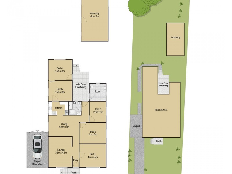 7 Ashwell Road, Blacktown NSW 2148 Floorplan