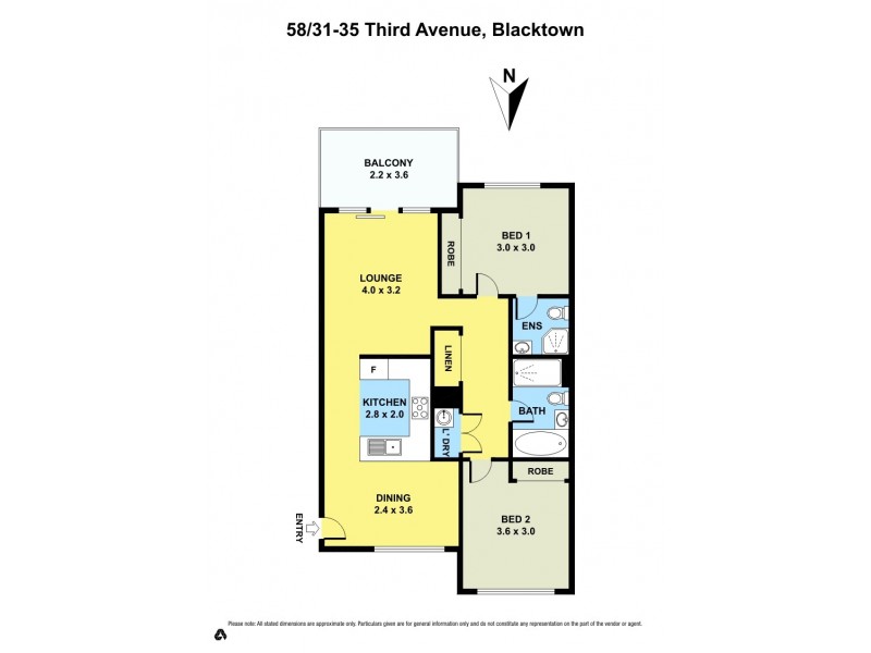 58/31-35 Third Avenue, Blacktown NSW 2148 Floorplan