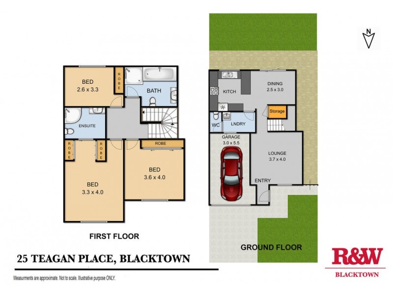 25 Teagan Place, Blacktown NSW 2148 Floorplan