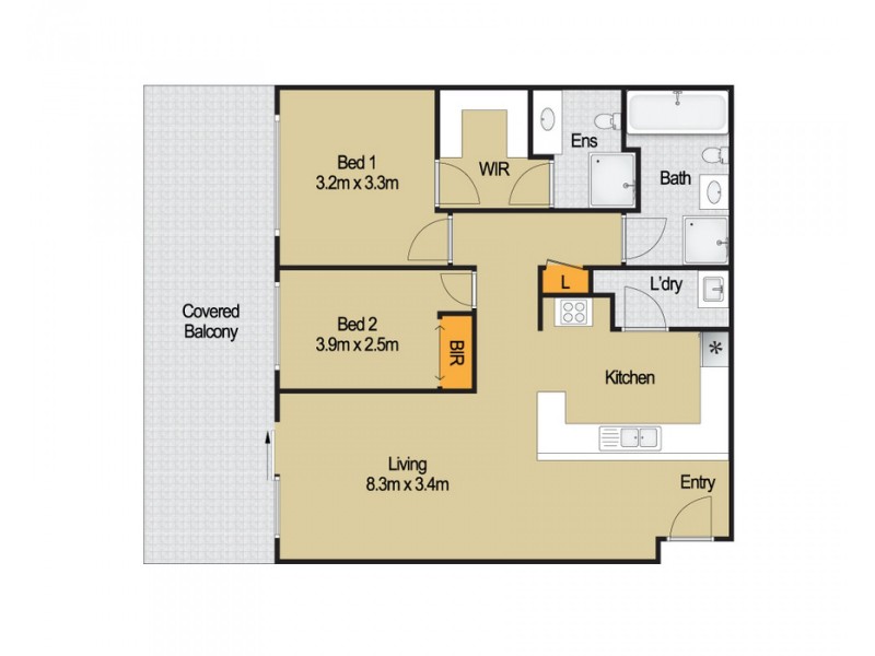 13/24-26 Fourth Avenue, Blacktown NSW 2148 Floorplan