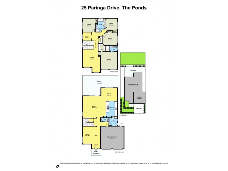 25 Paringa Drive, The Ponds NSW 2769 Floorplan