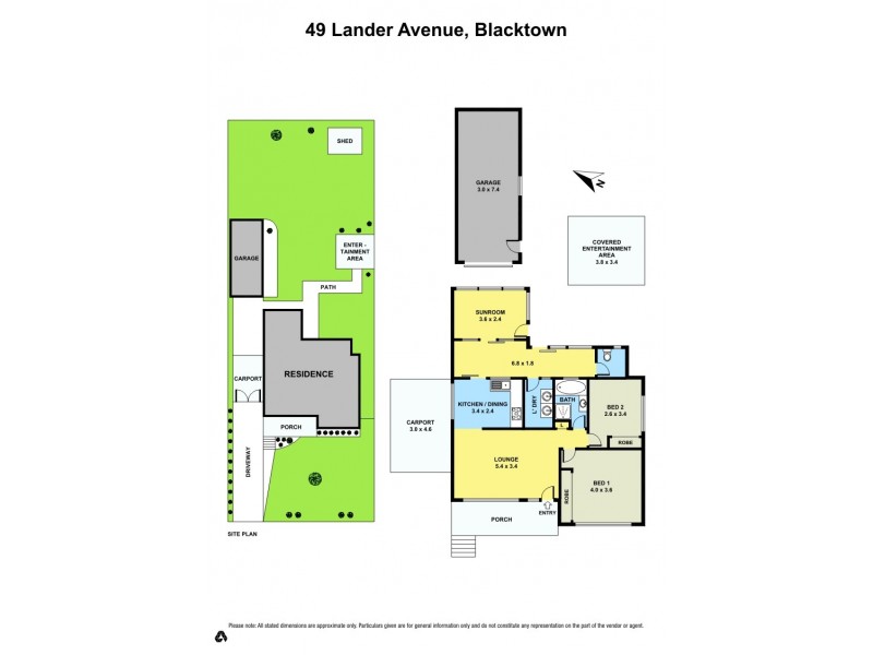 49 Lander Avenue, Blacktown NSW 2148 Floorplan