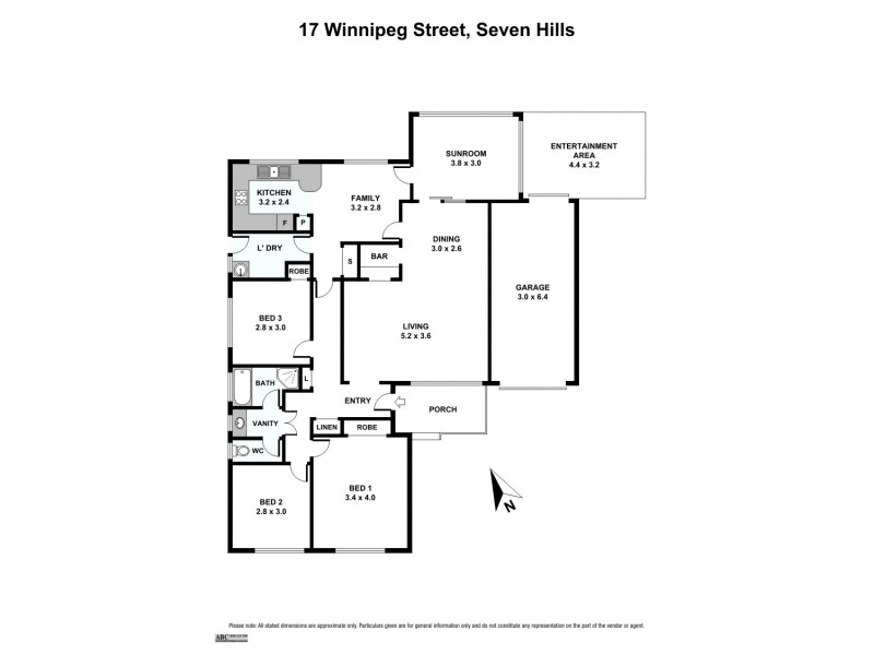 Seven Hills NSW 2147 Floorplan