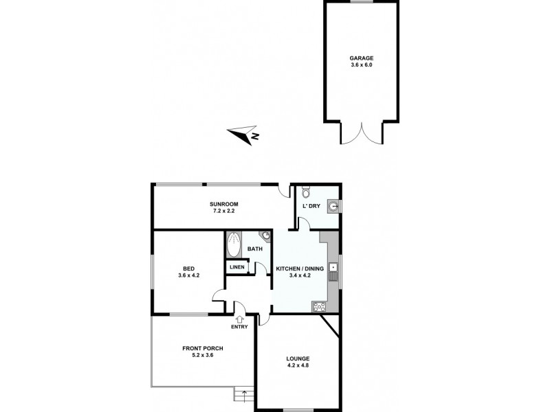 45 Lander Avenue, Blacktown NSW 2148 Floorplan