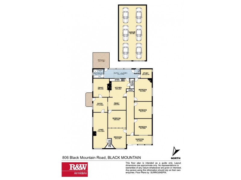 806 Black Mountain Road, Black Mountain, Armidale NSW 2350 Floorplan