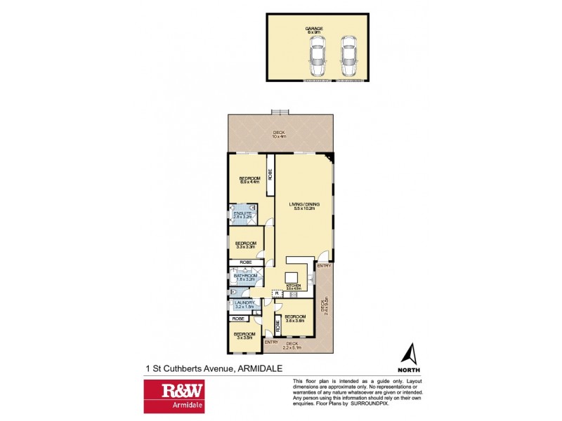 1 St Cuthbert’s Avenue, Armidale NSW 2350 Floorplan