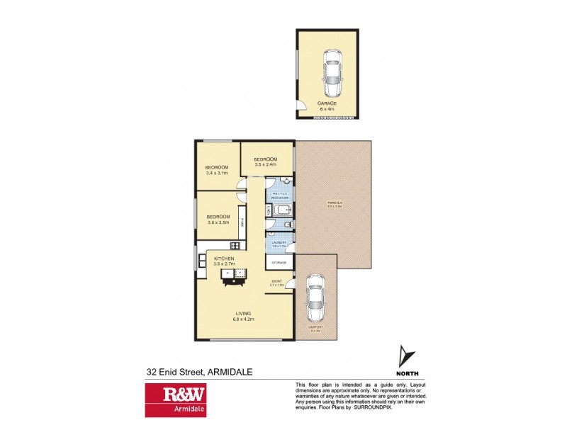 32 Enid Street, Armidale NSW 2350 Floorplan