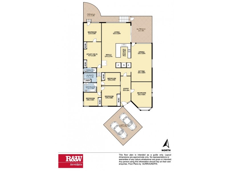 7 Garibaldi Street, Armidale NSW 2350 Floorplan
