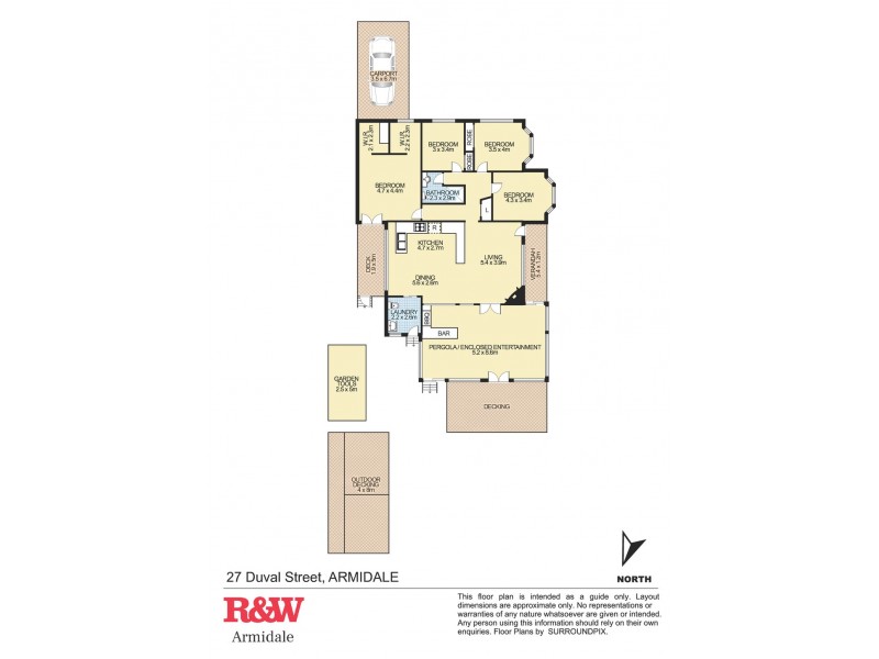 27 Duval Street, Armidale NSW 2350 Floorplan