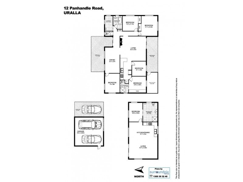 12 Panhandle Road, Uralla NSW 2358 Floorplan