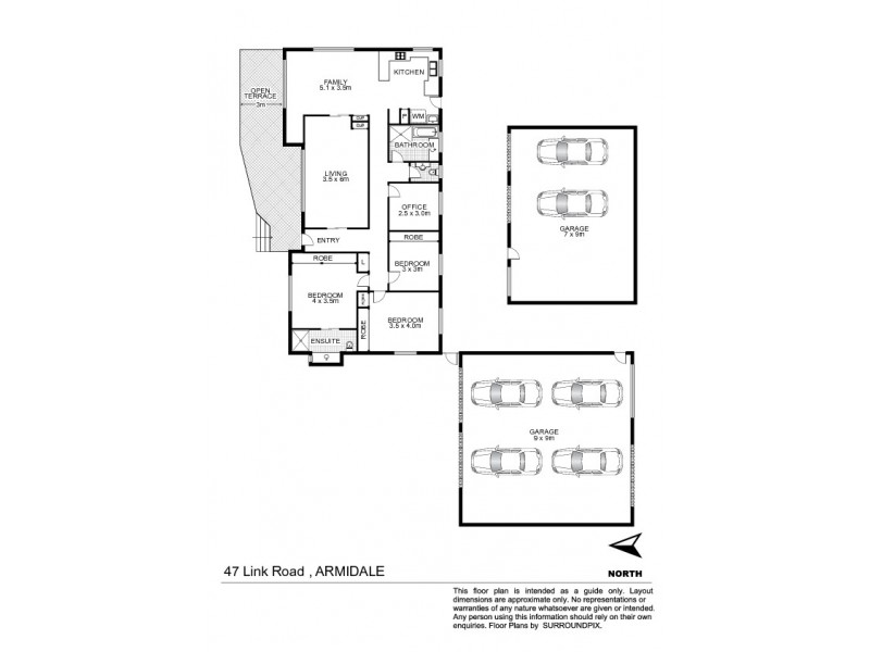 47 Link Road, Armidale NSW 2350 Floorplan