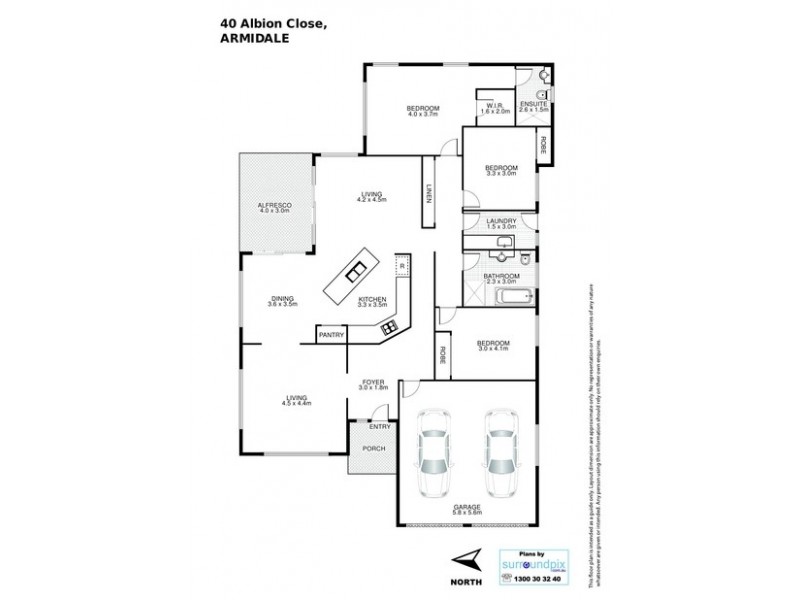 40 Albion Close, Armidale NSW 2350 Floorplan