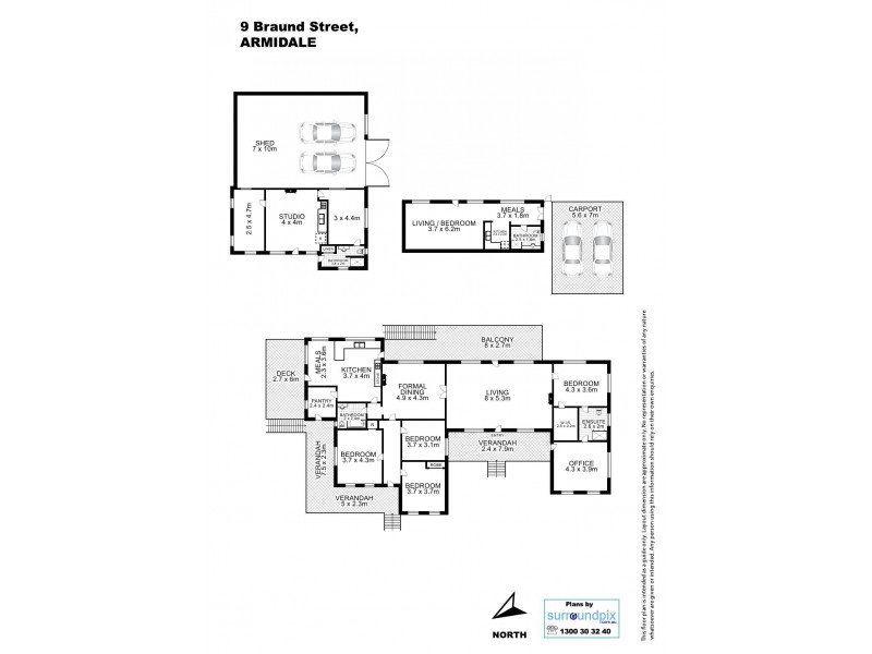 9 Braund Street, Armidale NSW 2350 Floorplan
