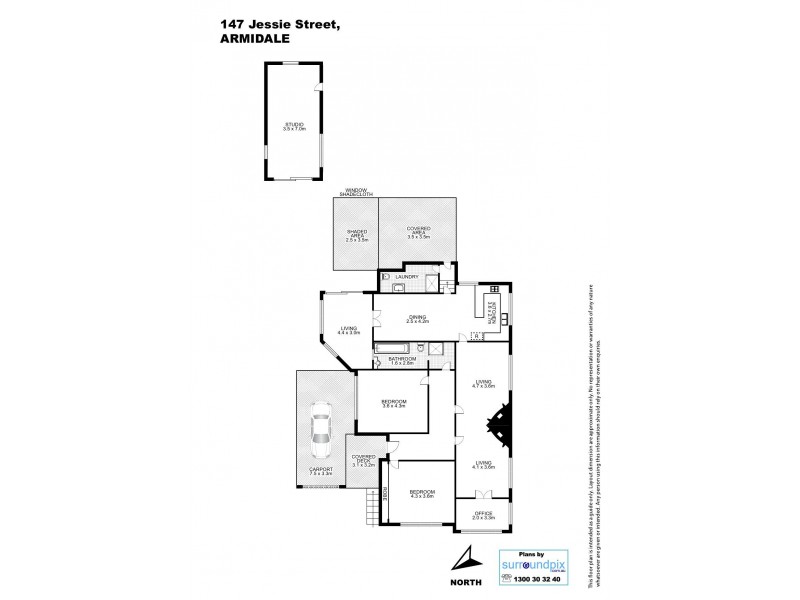 147 Jessie Street, Armidale NSW 2350 Floorplan