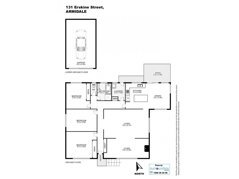 131 Erskine Street, Armidale NSW 2350 Floorplan