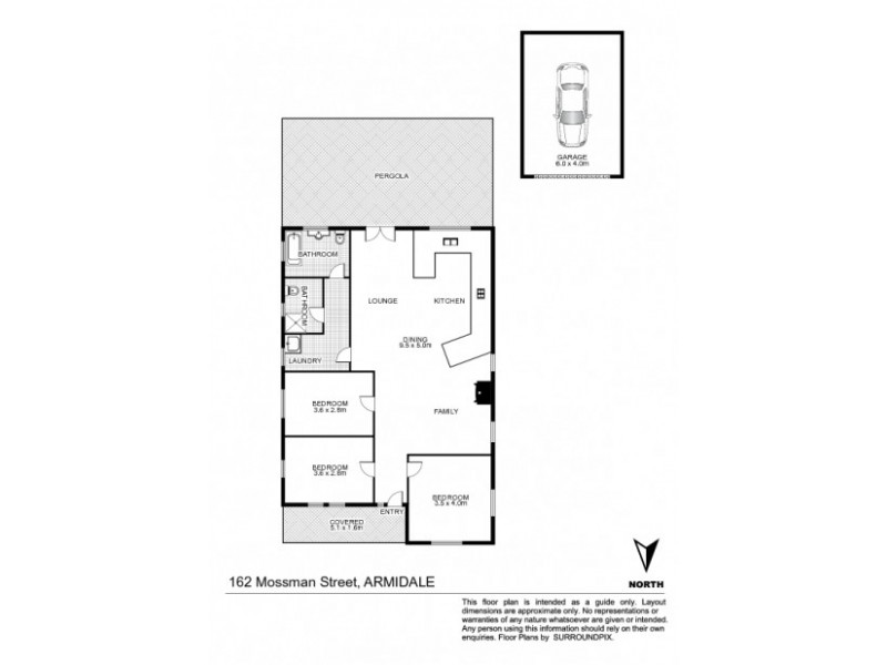 162 Mossman Street, Armidale NSW 2350 Floorplan