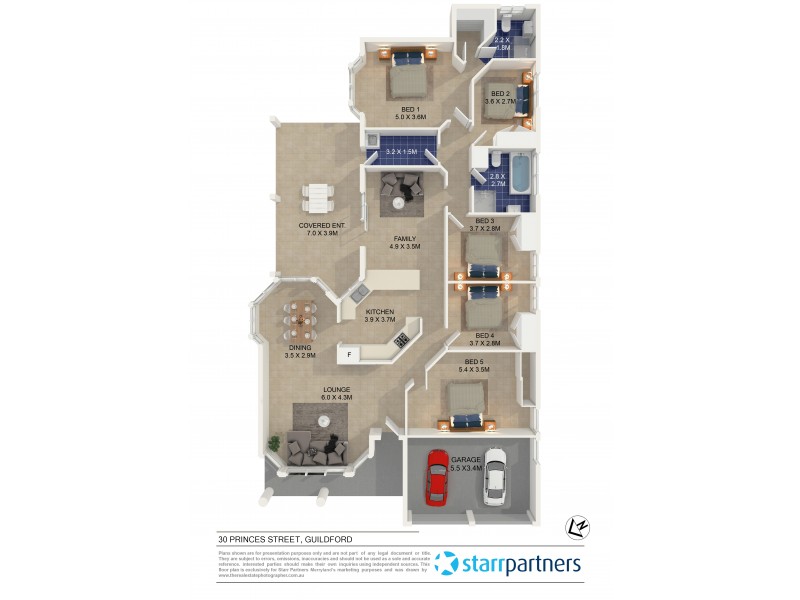 30 Princes Street, Guildford NSW 2161 Floorplan