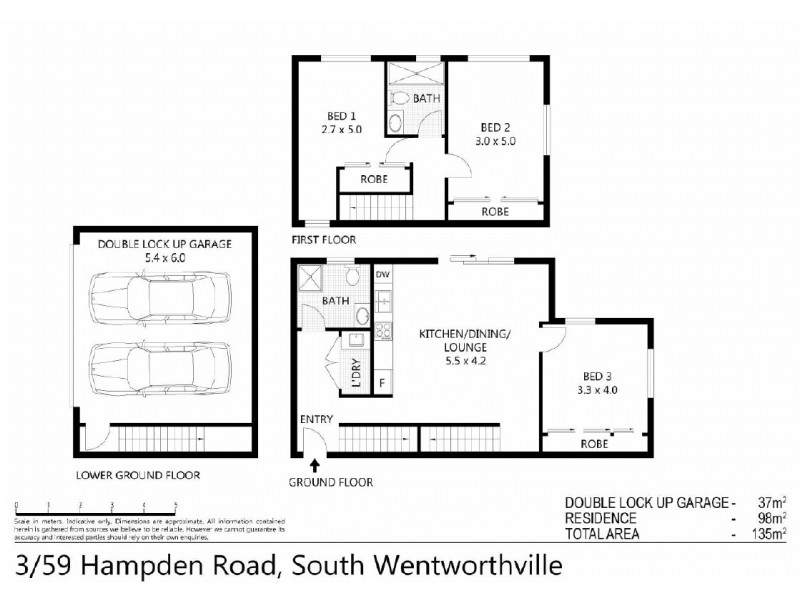 03/59  Hampden Road, South Wentworthville NSW 2145 Floorplan