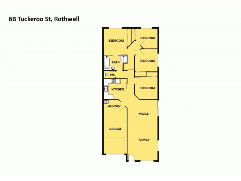 6b Tuckeroo Street, Rothwell QLD 4022 Floorplan