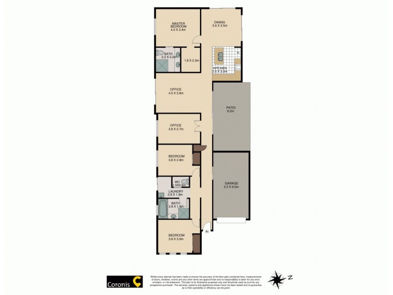 12 Honeyeater Crescent, Dakabin QLD 4503 Floorplan
