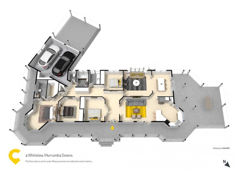 4 Whitelaw Street, Murrumba Downs QLD 4503 Floorplan